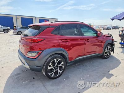 Trzecie zdjęcie samochodu z tyłu: 2023 HYUNDAI KONA LIMITED VIN:KM8K53A34PU944516 - miniatura