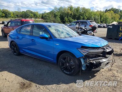 Czwarte zdjęcie samochodu z boku: 2026 ACURA INTEGRA A-SPEC TECH VIN:19UDE4H68TA006177 - miniatura
