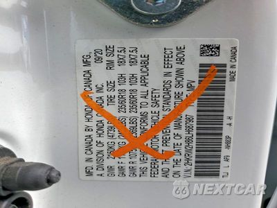 Zdjęcie 13 z 13 samochodu: 2020 HONDA CR-V EXL VIN:2HKRW2H86LH687987 - miniatura