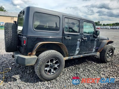 Trzecie zdjęcie samochodu z tyłu: 2014 JEEP WRANGLER UNLIMITED RUBICON VIN:1C4BJWFG7EL145104 - miniatura