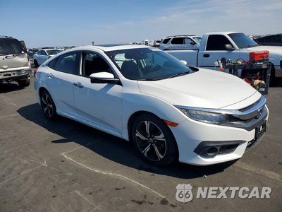 Czwarte zdjęcie samochodu z boku: 2017 HONDA CIVIC TOURING VIN:2HGFC1F92HH651023 - miniatura