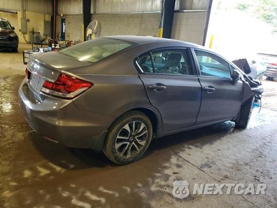 Trzecie zdjęcie samochodu z tyłu: 2015 HONDA CIVIC EX VIN:19XFB2F81FE212922 - miniatura