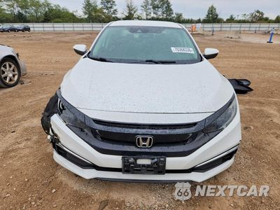 Piąte zdjęcie samochodu w środku: 2019 HONDA CIVIC LX VIN:2HGFC2F6XKH602848 - miniatura