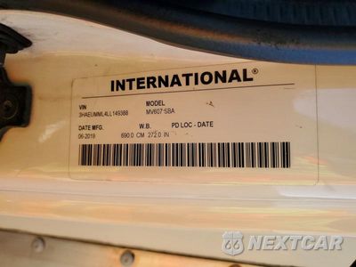 Zdjęcie 13 z 13 samochodu: 2020 INTERNATIONAL MV607 BOX TRUCK VIN:3HAEUMML4LL149388 - miniatura