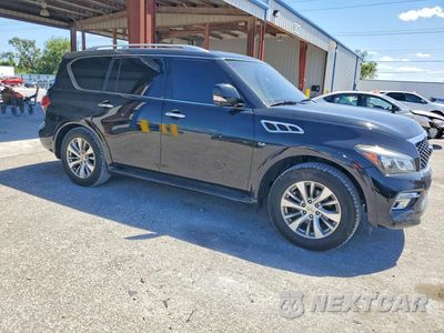 Czwarte zdjęcie samochodu z boku: 2017 INFINITI QX80 BASE VIN:JN8AZ2NE2H9152562 - miniatura
