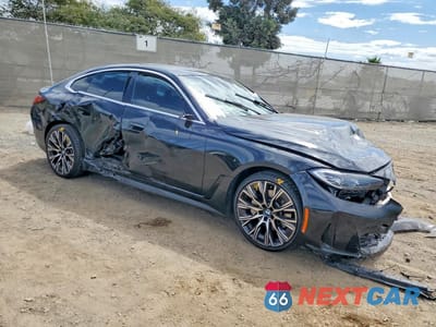 Czwarte zdjęcie samochodu z boku: 2022 BMW 430I GRAN COUPE VIN:WBA63AV01NFL95680 - miniatura