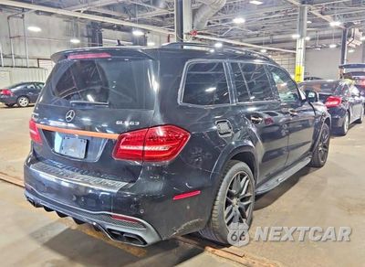 Czwarte zdjęcie samochodu z boku: 2017 MERCEDES-BENZ GLS 63 AMG 4MATIC VIN:4JGDF7FE7HA897346 - miniatura