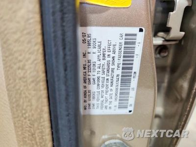 Zdjęcie 12 z 12 samochodu: 2007 HONDA ACCORD EX VIN:1HGCM56887A174478 - miniatura