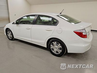 Drugie zdjęcie samochodu z przodu: 2012 HONDA CIVIC HYBRID VIN:JHMFB4F20CS000835 - miniatura