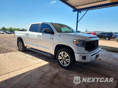 Czwarte zdjęcie samochodu z boku: 2019 TOYOTA TUNDRA PLATINUM VIN:5TFAY5F17KX851071 - miniatura