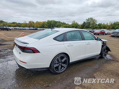 Trzecie zdjęcie samochodu z tyłu: 2026 HONDA ACCORD HYBRID SPORT VIN:1HGCY2F59TA035527 - miniatura