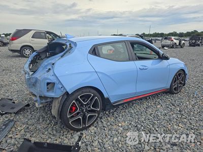 Trzecie zdjęcie samochodu z tyłu: 2021 HYUNDAI VELOSTER N BASE VIN:KMHT36AH1MU009621 - miniatura