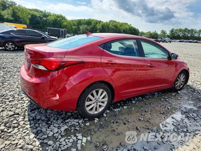Trzecie zdjęcie samochodu z tyłu: 2015 HYUNDAI ELANTRA SE VIN:KMHDH4AE7FU281853 - miniatura