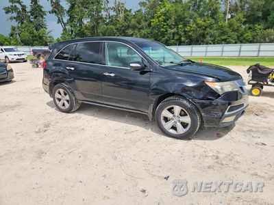 Czwarte zdjęcie samochodu z boku: 2012 ACURA MDX TECHNOLOGY VIN:2HNYD2H37CH540165 - miniatura