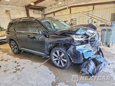 Czwarte zdjęcie samochodu z boku: 2024 HONDA PILOT TOURING VIN:5FNYG1H73RB036625 - miniatura