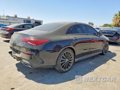 Trzecie zdjęcie samochodu z tyłu: 2021 MERCEDES-BENZ CLA 250 VIN:W1K5J4GB2MN186785 - miniatura