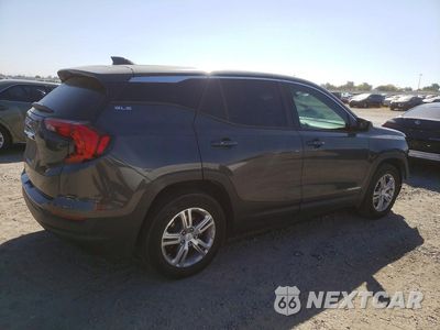 Trzecie zdjęcie samochodu z tyłu: 2018 GMC TERRAIN SLE VIN:3GKALMEV5JL286086 - miniatura