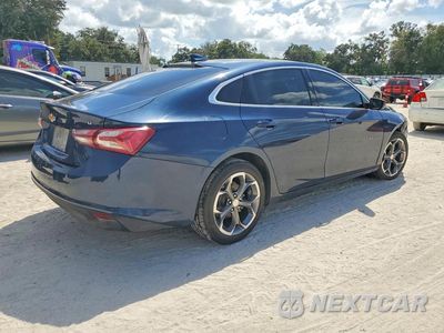 Trzecie zdjęcie samochodu z tyłu: 2021 CHEVROLET MALIBU LT VIN:1G1ZD5ST3MF013093 - miniatura