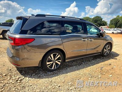 Trzecie zdjęcie samochodu z tyłu: 2019 HONDA ODYSSEY ELITE VIN:5FNRL6H91KB057915 - miniatura
