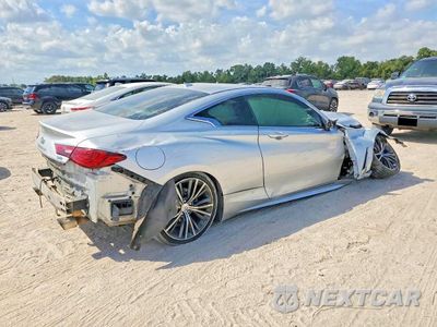 Trzecie zdjęcie samochodu z tyłu: 2017 INFINITI Q60 3.0T PREMIUM VIN:JN1EV7EK8HM363180 - miniatura