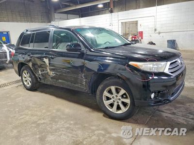 Czwarte zdjęcie samochodu z boku: 2011 TOYOTA HIGHLANDER SE VIN:5TDBK3EH4BS056980 - miniatura