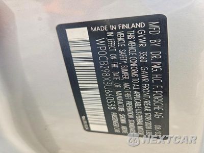 Zdjęcie 12 z 12 samochodu: 2003 PORSCHE BOXSTER S VIN:WP0CB298X3U660538 - miniatura