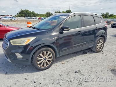 2017 FORD ESCAPE TITANIUM 1FMCU0J9XHUE65142 - główne zdjęcie licytacji z USA - miniatura