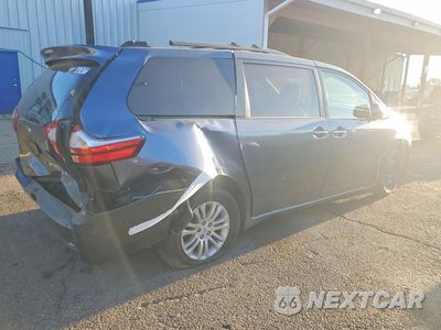 Trzecie zdjęcie samochodu z tyłu: 2015 TOYOTA SIENNA XLE 8-PASSENGER VIN:5TDYK3DC1FS613060 - miniatura