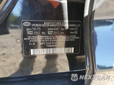 Zdjęcie 13 z 13 samochodu: 2015 HYUNDAI SONATA SPORT VIN:5NPE34AFXFH249750 - miniatura