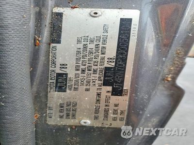 Zdjęcie 12 z 12 samochodu: 1988 TOYOTA PICKUP XTRACAB RN70 DLX VIN:JT4RN70P3J0058104 - miniatura