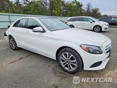 Czwarte zdjęcie samochodu z boku: 2017 MERCEDES-BENZ C 300 4MATIC VIN:55SWF4KBXHU213404 - miniatura