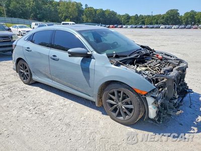 Czwarte zdjęcie samochodu z boku: 2020 HONDA CIVIC EX VIN:SHHFK7H61LU218913 - miniatura