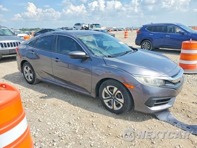 Czwarte zdjęcie samochodu z boku: 2016 HONDA CIVIC LX VIN:19XFC2F54GE055679 - miniatura