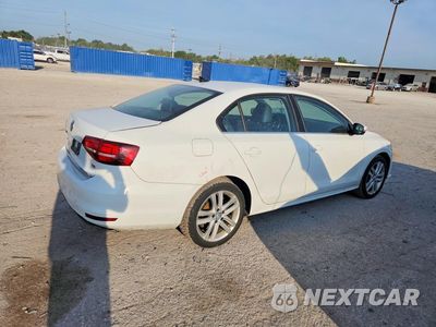 Trzecie zdjęcie samochodu z tyłu: 2017 VOLKSWAGEN JETTA SEL VIN:3VWL17AJ4HM415628 - miniatura