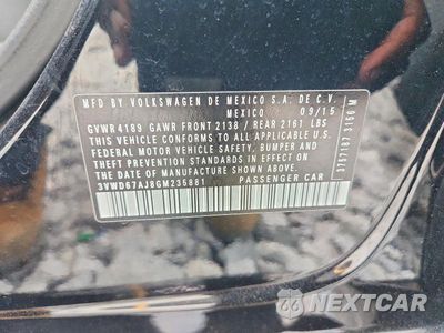 Zdjęcie 13 z 13 samochodu: 2016 VOLKSWAGEN JETTA SE VIN:3VWD67AJ8GM235881 - miniatura