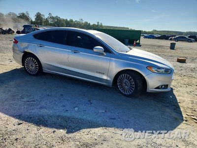 Czwarte zdjęcie samochodu z boku: 2014 FORD FUSION TITANIUM HEV VIN:3FA6P0RU8ER224335 - miniatura
