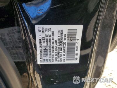 Zdjęcie 13 z 13 samochodu: 2012 HONDA ODYSSEY EXL VIN:5FNRL5H68CB023293 - miniatura