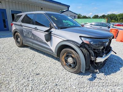Czwarte zdjęcie samochodu z boku: 2022 FORD EXPLORER POLICE INTERCEPTOR VIN:1FM5K8AC4NGA26425 - miniatura