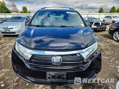 Piąte zdjęcie samochodu w środku: 2021 HONDA ODYSSEY TOURING VIN:5FNRL6H8XMB040136 - miniatura