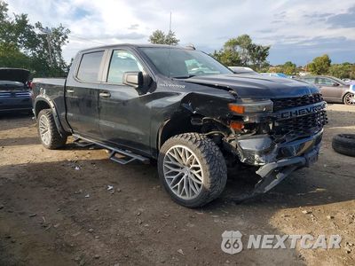 Czwarte zdjęcie samochodu z boku: 2020 CHEVROLET SILVERADO K1500 CUSTOM VIN:3GCPYBEH7LG311619 - miniatura