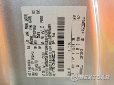Zdjęcie 13 z 13 samochodu: 2018 FORD F150 SUPER CAB VIN:1FTEX1CP0JKD22322 - miniatura