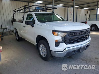 Czwarte zdjęcie samochodu z boku: 2024 CHEVROLET SILVERADO C1500 VIN:3GCNAAEK4RG235349 - miniatura