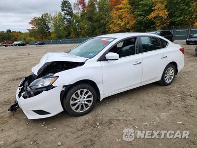 2019 NISSAN SENTRA SV 3N1AB7AP7KY375978 - główne zdjęcie licytacji z USA - miniatura