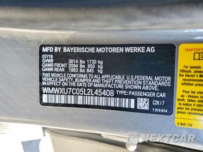 Zdjęcie 12 z 12 samochodu: 2020 MINI COOPER VIN:WMWXU7C05L2L45408 - miniatura