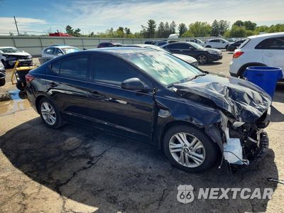 Czwarte zdjęcie samochodu z boku: 2019 HYUNDAI ELANTRA VALUE EDITION VIN:KMHD84LF3KU763218 - miniatura