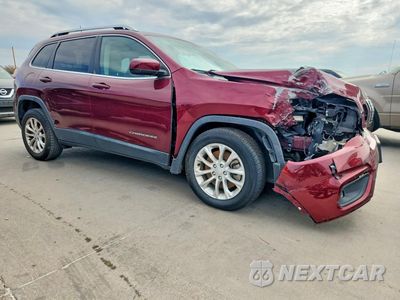 Czwarte zdjęcie samochodu z boku: 2019 JEEP CHEROKEE LATITUDE VIN:1C4PJLCB4KD396214 - miniatura