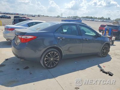 Trzecie zdjęcie samochodu z tyłu: 2016 TOYOTA COROLLA S PLUS VIN:2T1BURHE3GC585349 - miniatura