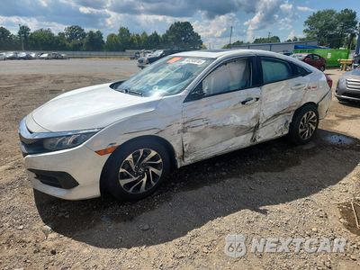 2018 HONDA CIVIC EX 19XFC2F76JE043896 - główne zdjęcie licytacji z USA - miniatura