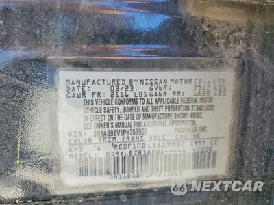 Zdjęcie 12 z 12 samochodu: 2023 NISSAN SENTRA S VIN:3N1AB8BV1PY253062 - miniatura