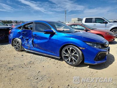 Czwarte zdjęcie samochodu z boku: 2018 HONDA CIVIC SI VIN:2HGFC1E56JH700941 - miniatura